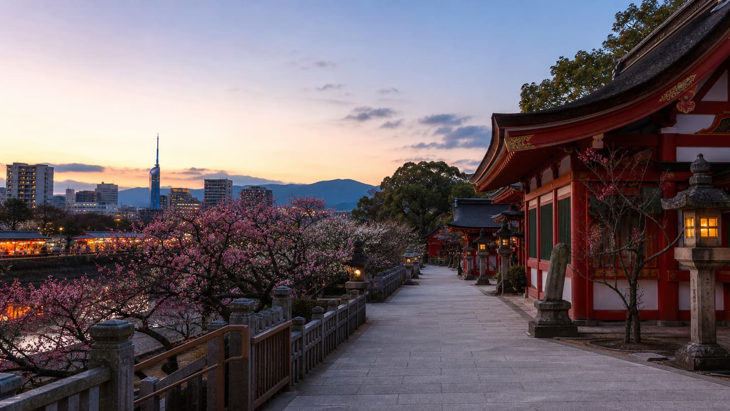 Header image for Fukuoka to Dazaifu: Trains, Fares, and a One-Day Plan