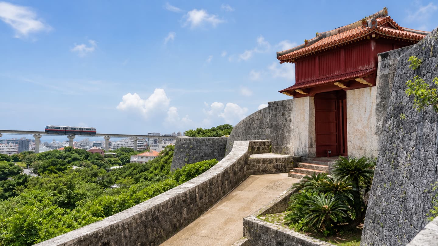 Header image for Naha Without a Car: Shuri to Kokusai Street